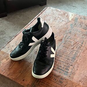 Veja Women’s Black and White Sneakers